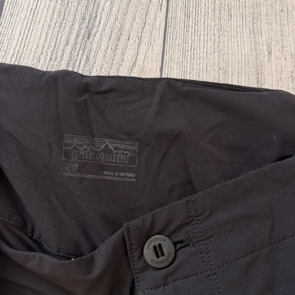 Patagonia Dirt Craft Shorts Men's Size 36 Black Mountain Bike MTB Trail Stretch
